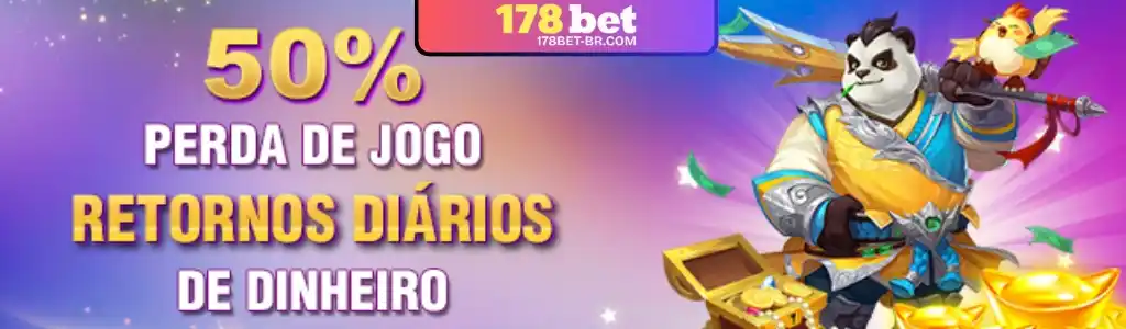 178BET - 50% de Perda de Jogo